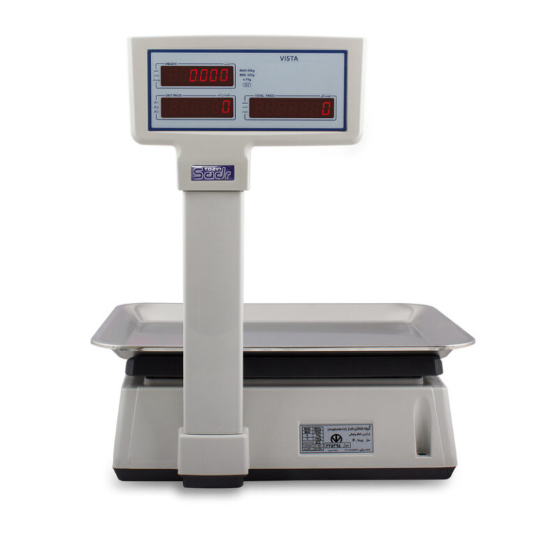 ترازو فروشگاهی توزین صدر مدل VISTA – P 50KG