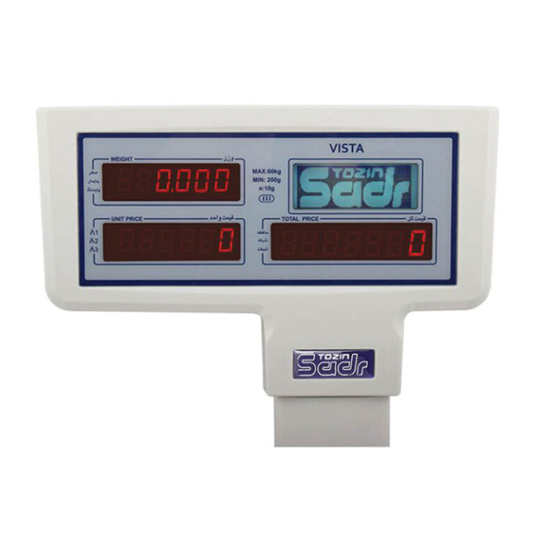 ترازو فروشگاهی توزین صدر مدل VISTA – P 50KG